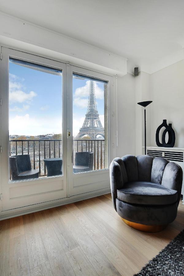 Wonderfull Apartment - 1Br-6P - Eiffel Tower Paris Eksteriør billede